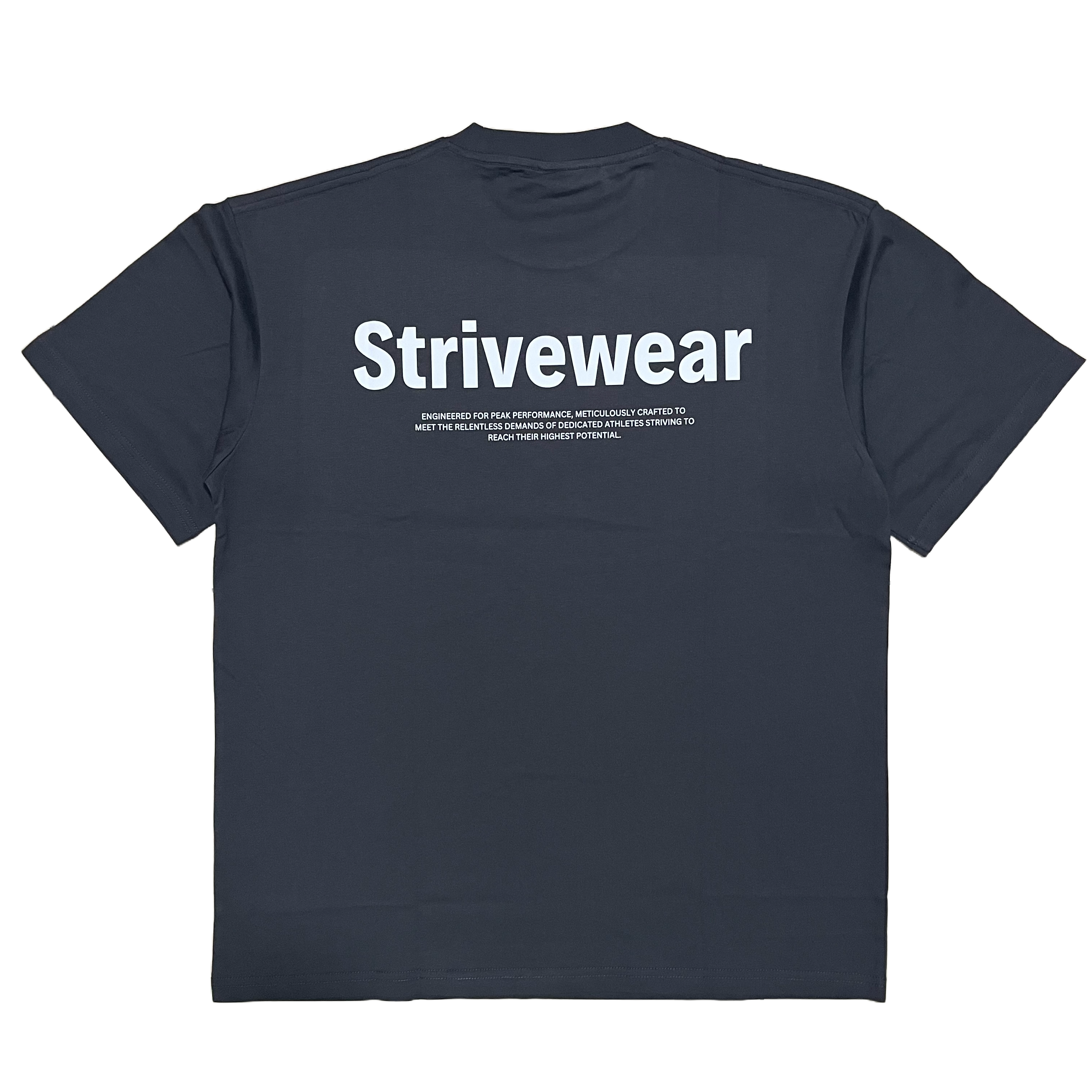 Dark Grey Oversized Essential Logo Tee