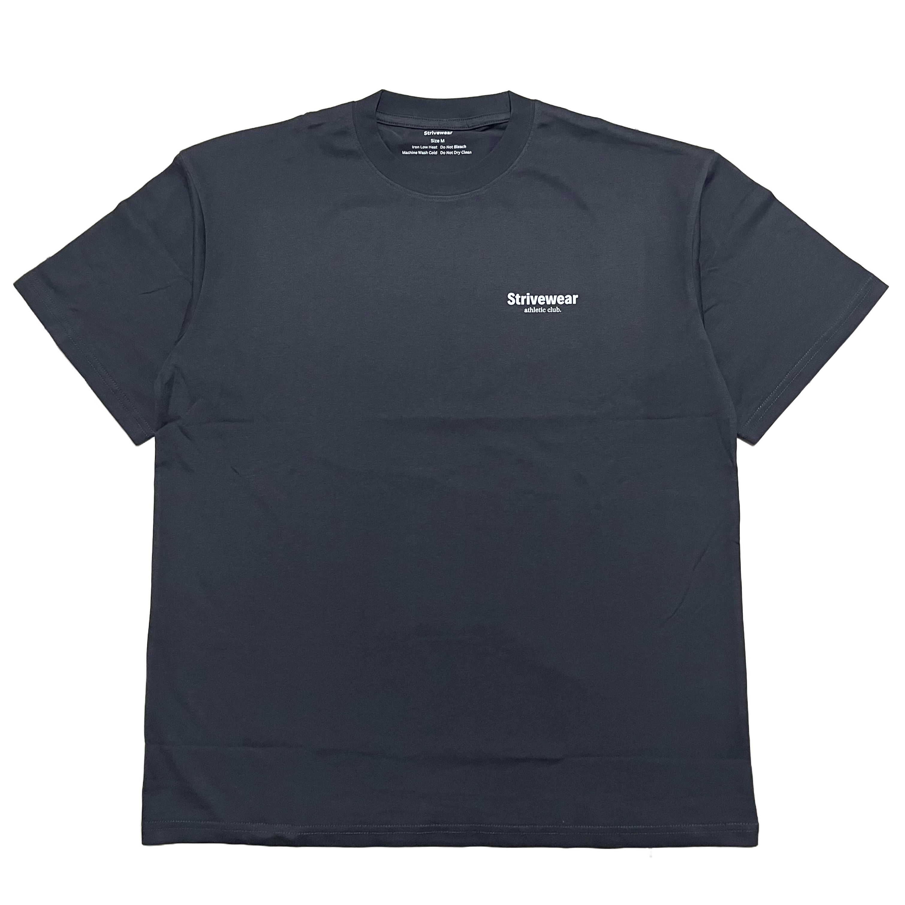 Dark Grey Oversized Essential Logo Tee