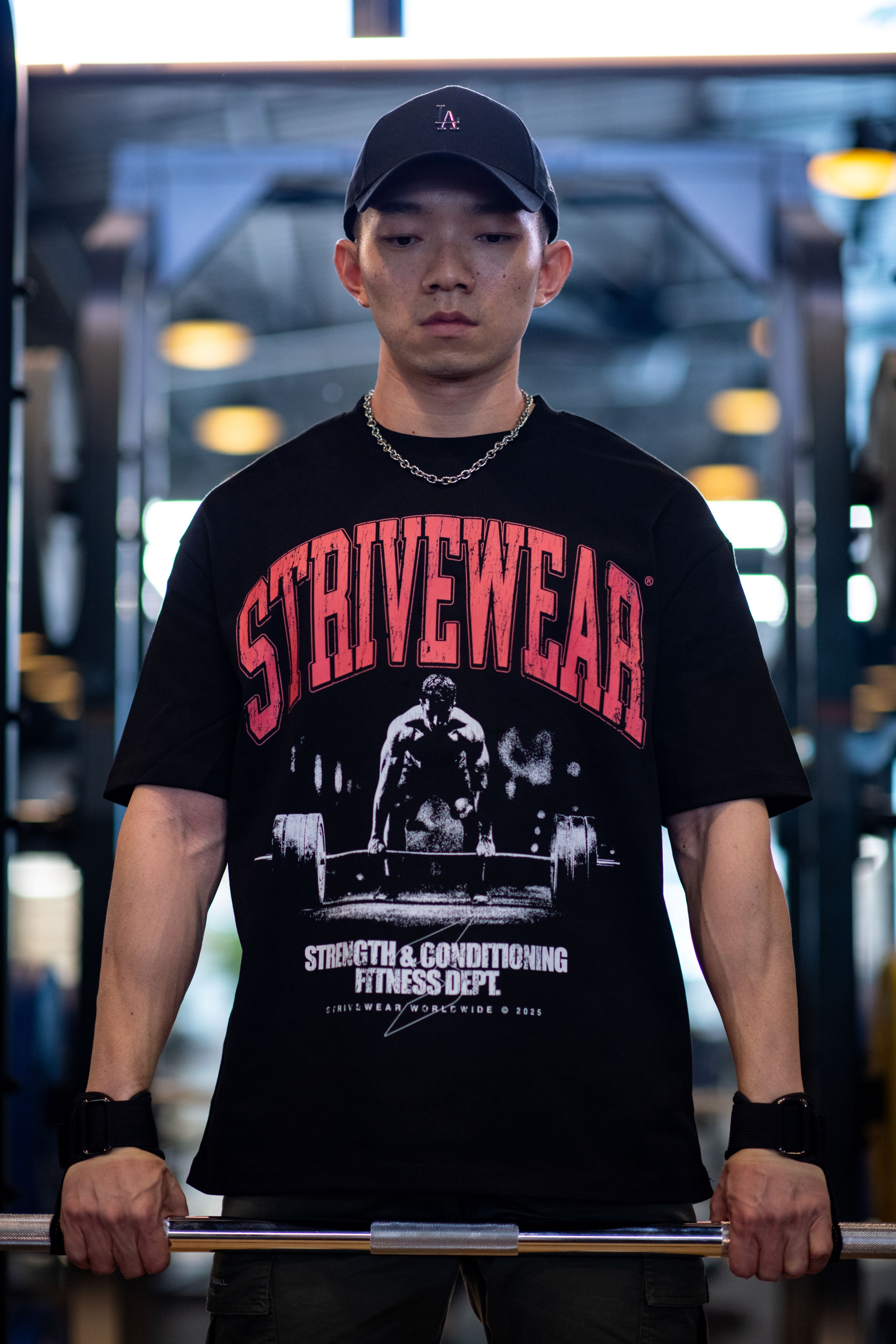 Conditioned for Strength Oversized Tee